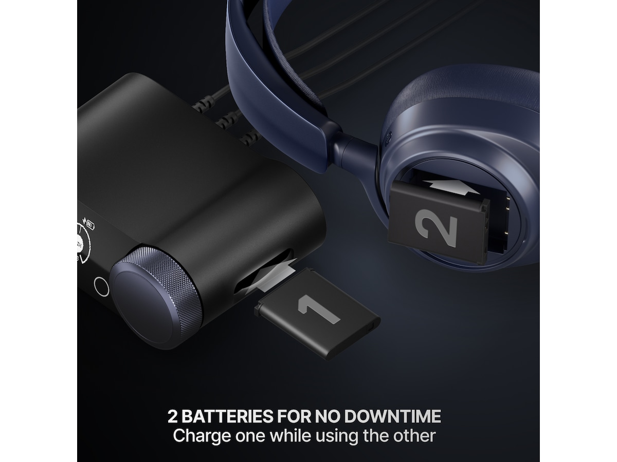 SteelSeries Arctis Nova Pro Omni trådlöst gaming-headset (blå) Gamingheadset