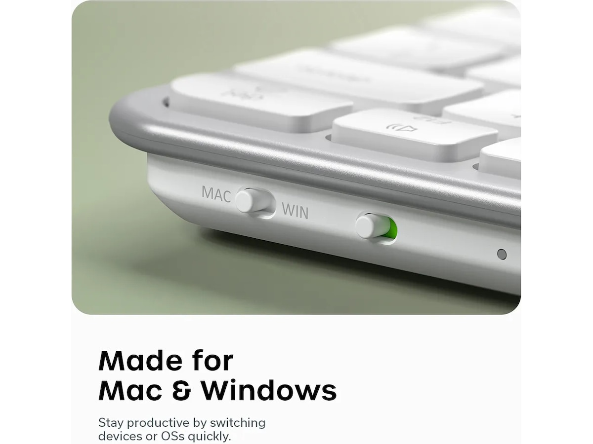 Satechi EX1 Slim trådlöst tangentbord nordisk layout Tangentbord