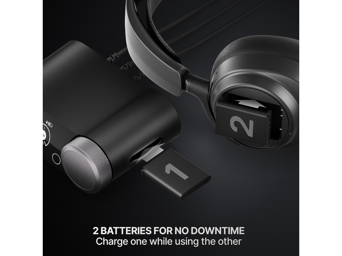 SteelSeries Arctis Nova Pro Omni trådlöst gaming-headset (svart) Gamingheadset