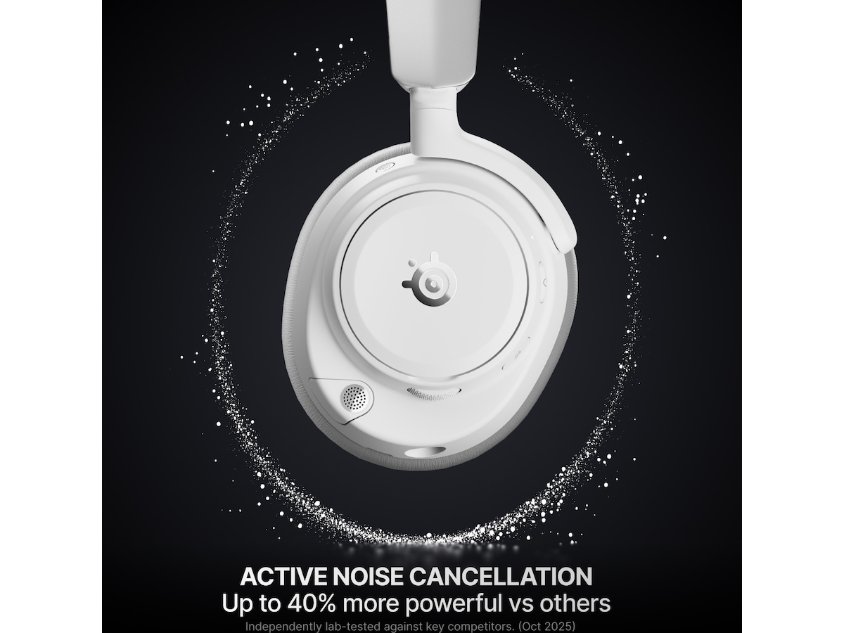 SteelSeries Arctis Nova Pro Omni trådlöst gaming-headset (vit) Gamingheadset