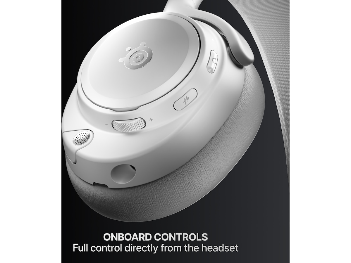 SteelSeries Arctis Nova Pro Omni trådlöst gaming-headset (vit) Gamingheadset