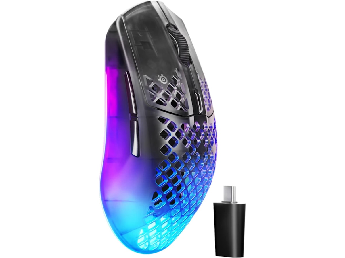 SteelSeries Aerox 3 WL Gen 2 trådlös gamingmus (Shadow) Gamingmus