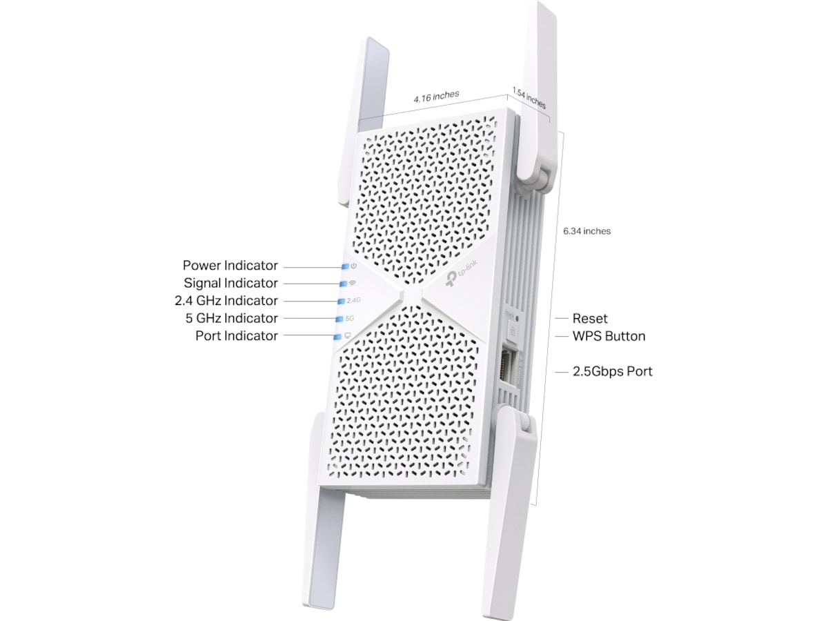 TP-Link RE405BE räckviddförstärkare Range Extender