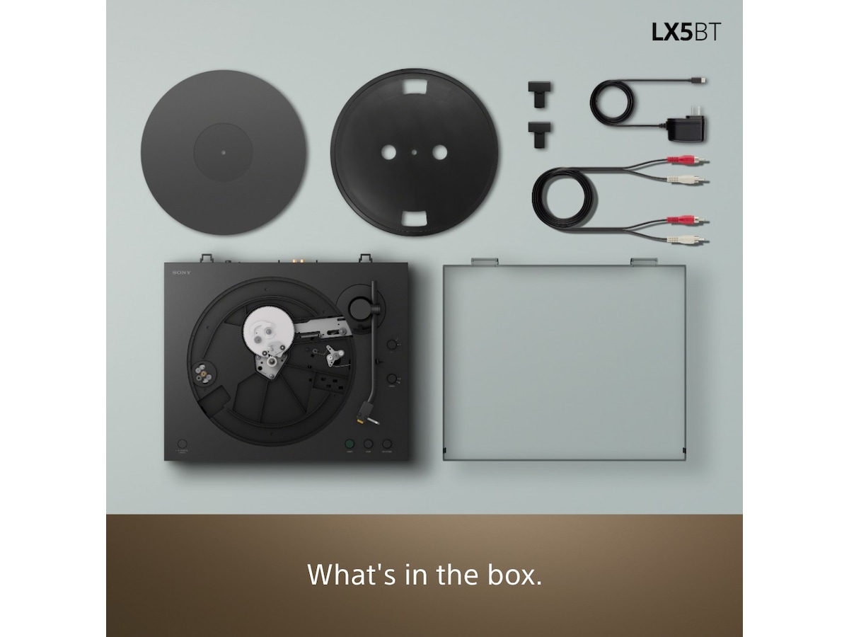 Sony PS-LX5BT trådlös skivspelare med Bluetooth Skivspelare