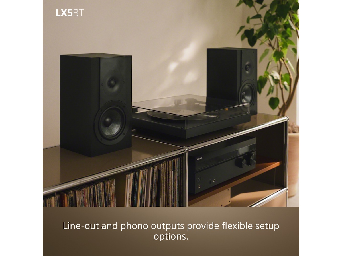 Sony PS-LX5BT trådlös skivspelare med Bluetooth Skivspelare