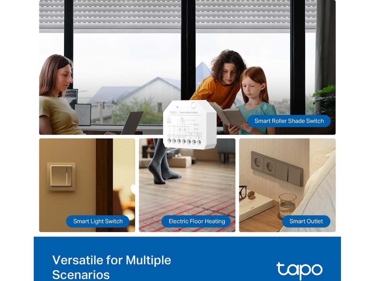 TP-Link Tapo S112 Smart Switch Module Smart energimätning