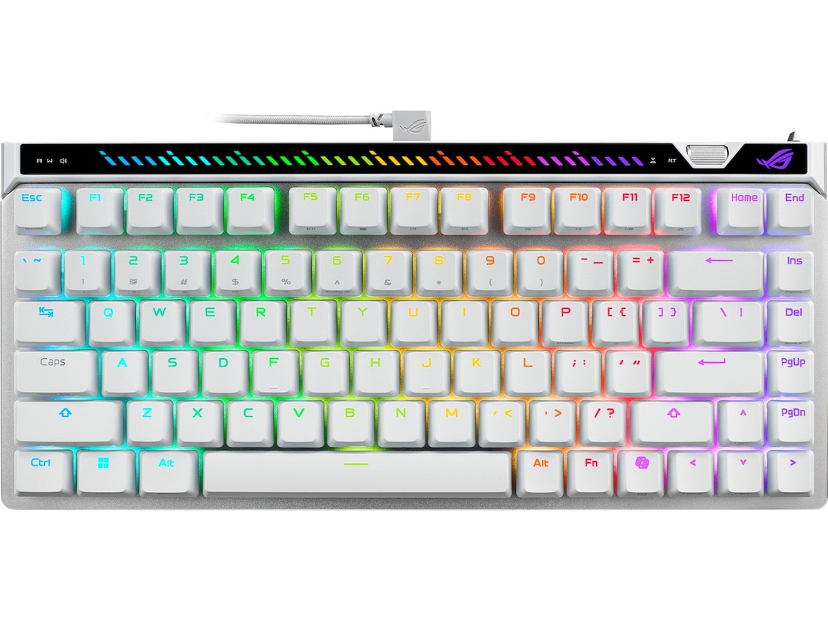 Asus ROG Falchion Ace 75 HE Gamingtangentbord (vit)