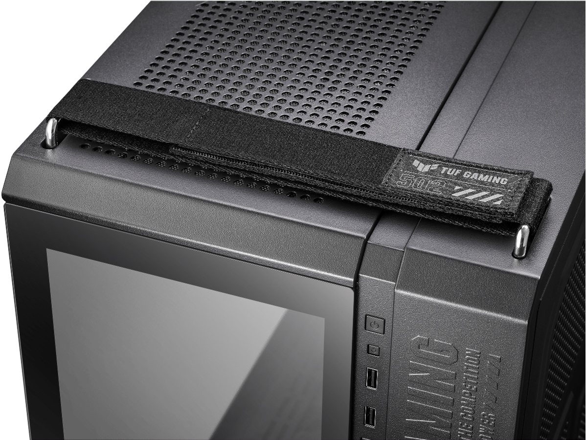 Asus TUF Gaming GT502 Plus TG ARGB Mid Tower (svart) -B-Grade Demo övrigt