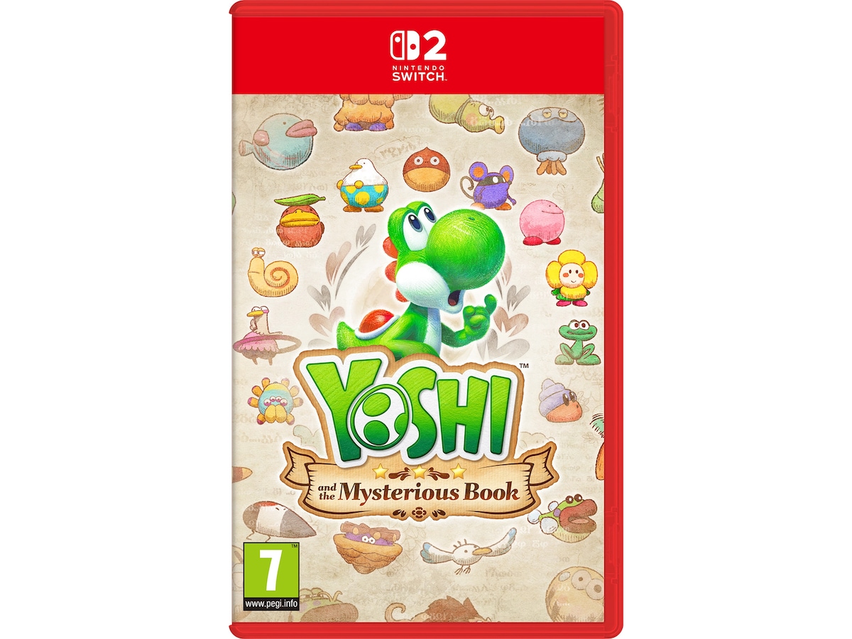 Nintendo Yoshi and the Mysterious Book Spel till Nintendo Switch