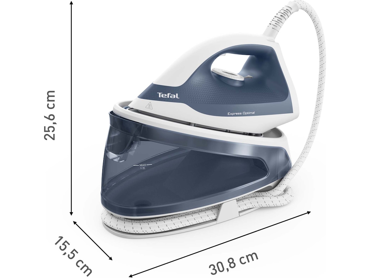 Tefal Express Optimal Blue SV4110E0 Ångstation 1,2L 2200W Steamer