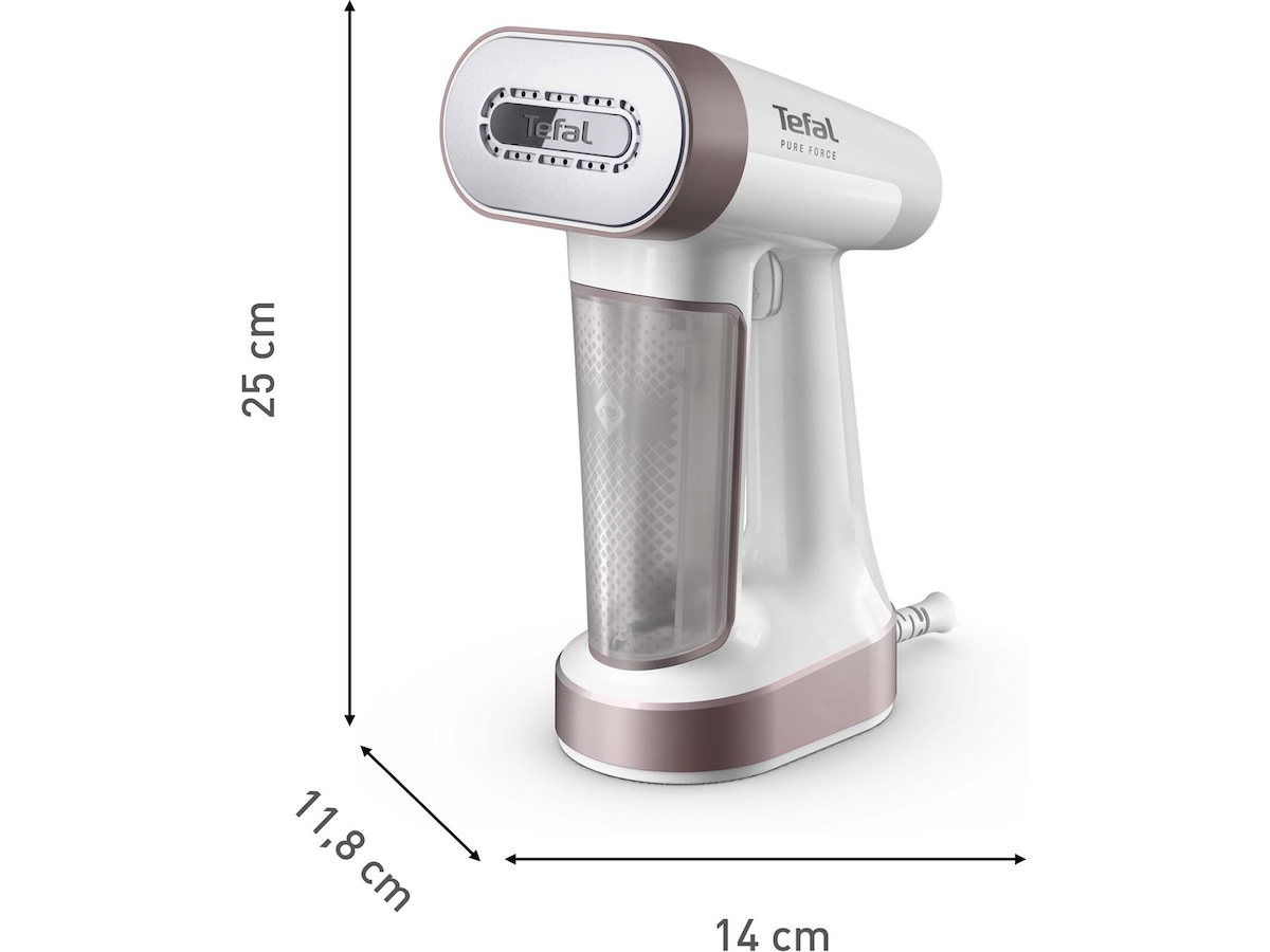 Tefal Pure Force 2in1 DT8720E0 1800 W (Vit & Rosa) Steamer