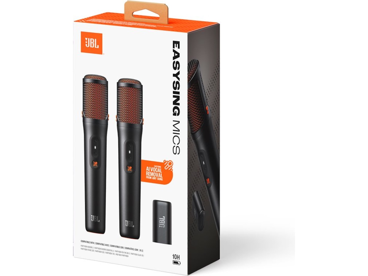 JBL Easysing Mics Karaoke mikrofon x2 Kameramikrofon