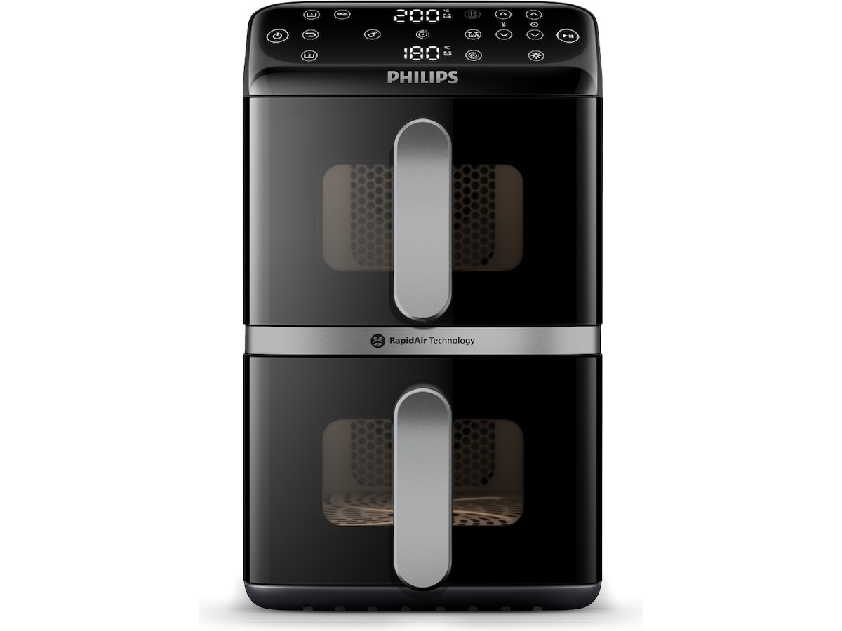 Philips Airfryer 4000 Series Stacked Dual Basket Airfryer