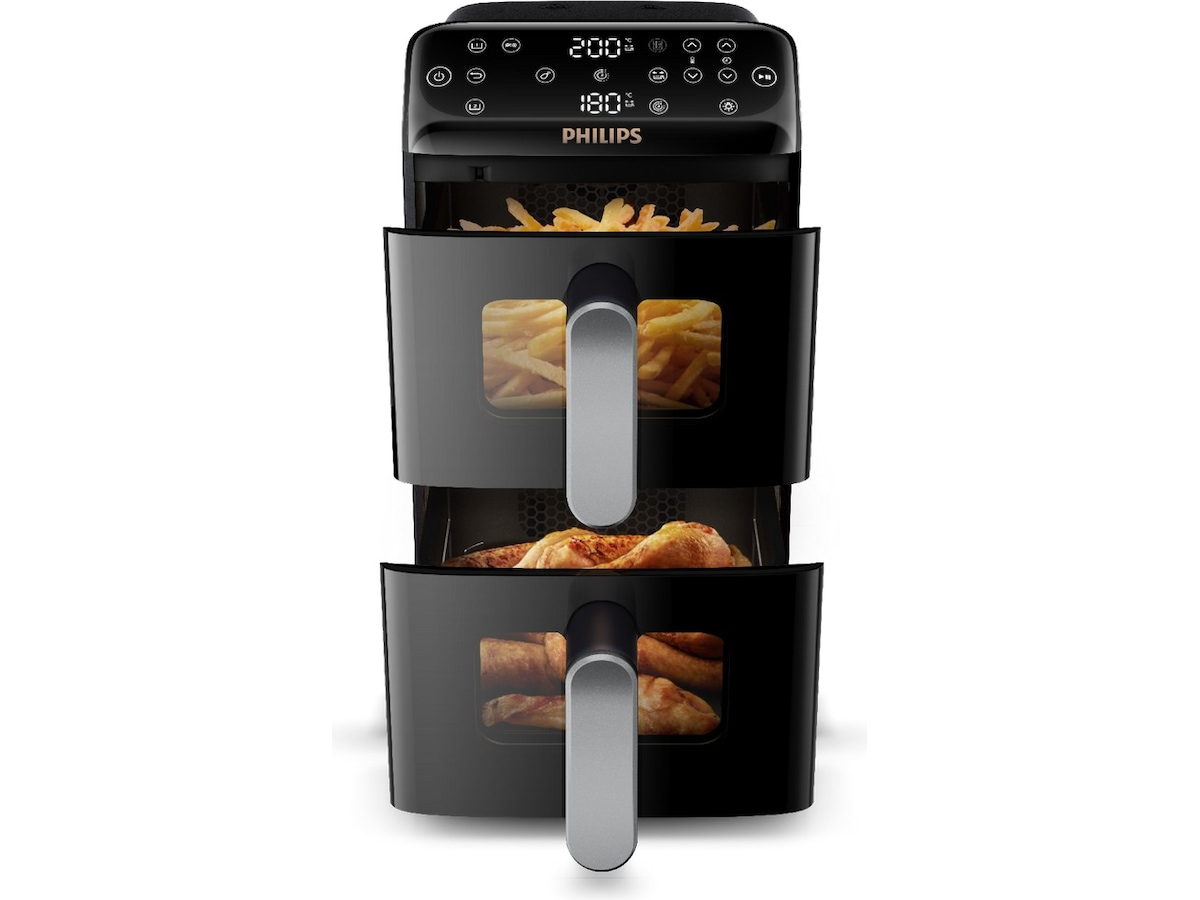 Philips Airfryer 4000 Series Stacked Dual Basket Airfryer