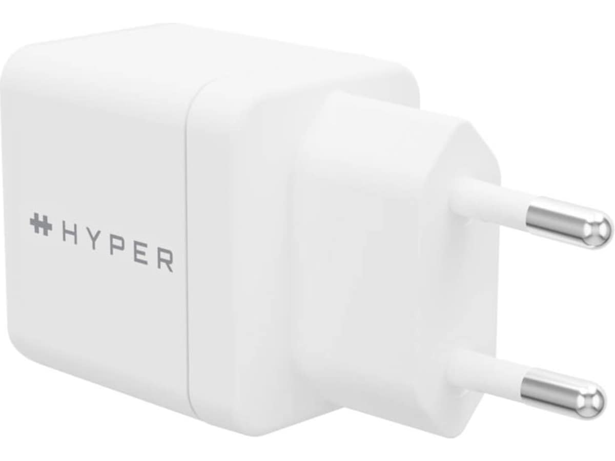 HyperJuice 35W USB-C GaN-laddare (vit) Mobilladdare