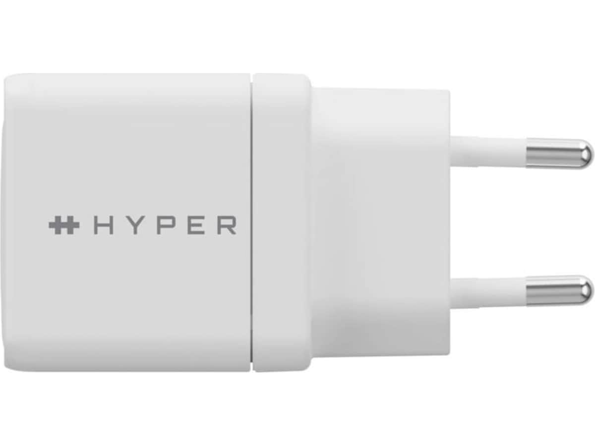 HyperJuice 35W USB-C GaN-laddare (vit) Mobilladdare