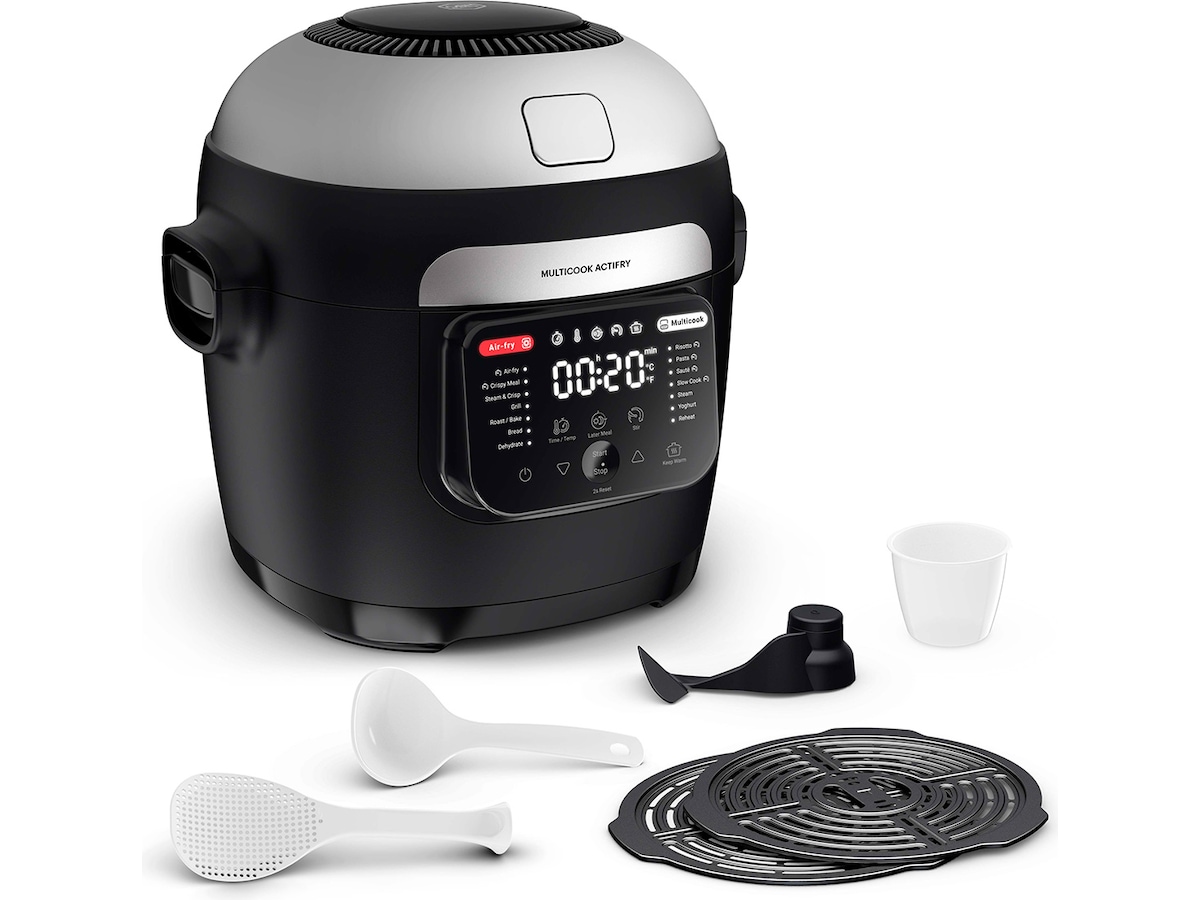 OBH Nordica Actifry Multicooker 6L (svart) Mat- & ångkokare