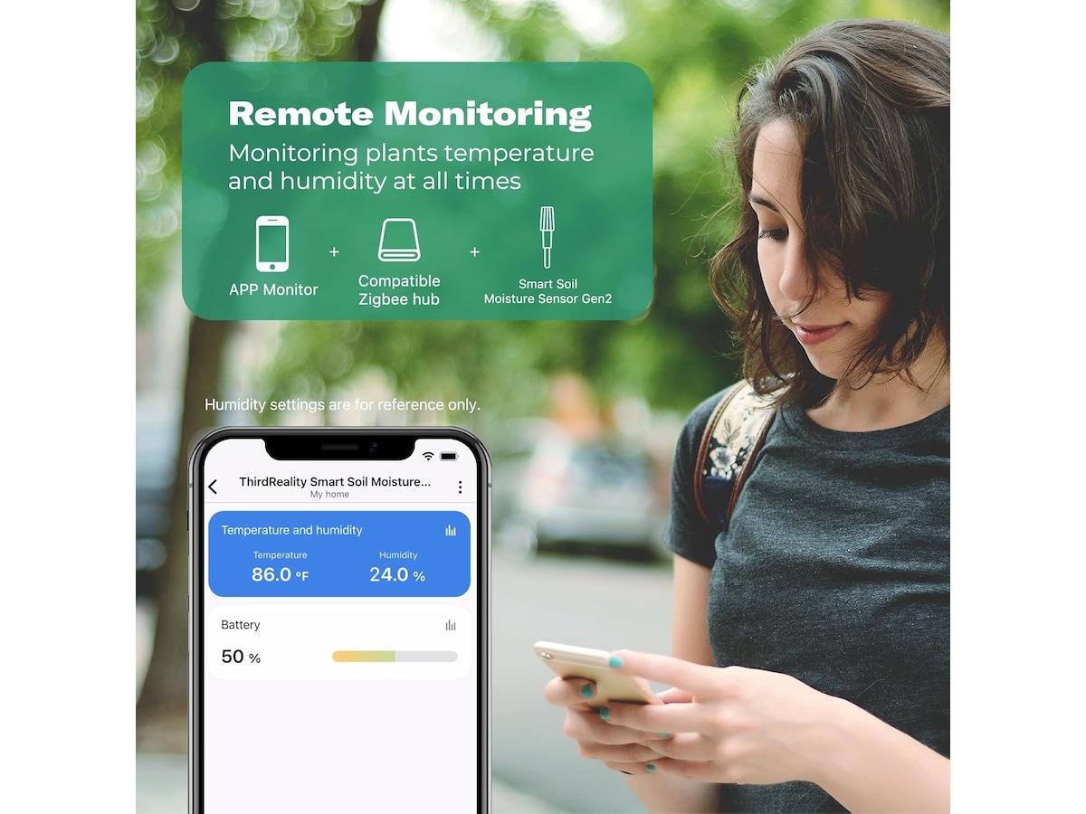 THIRDREALITY Smart Jordfuktighetssensor Gen2 Sensorer
