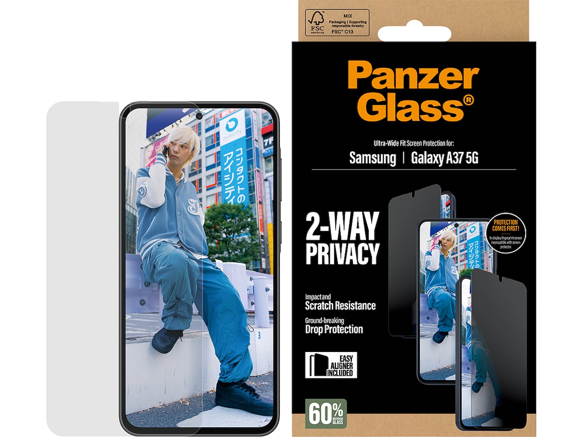 PanzerGlass Galaxy A37 5G Privacy Skärmskydd Skärmskydd mobiltelefon