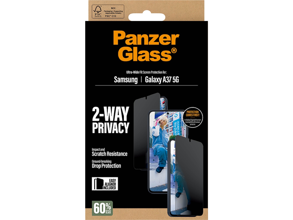 PanzerGlass Galaxy A37 5G Privacy Skärmskydd Skärmskydd mobiltelefon