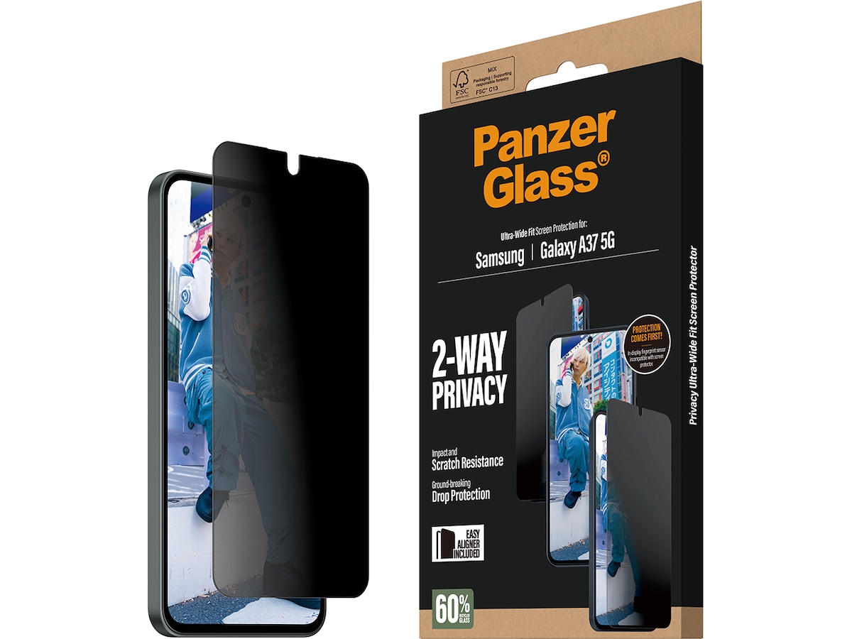 PanzerGlass Galaxy A37 5G Privacy Skärmskydd Skärmskydd mobiltelefon