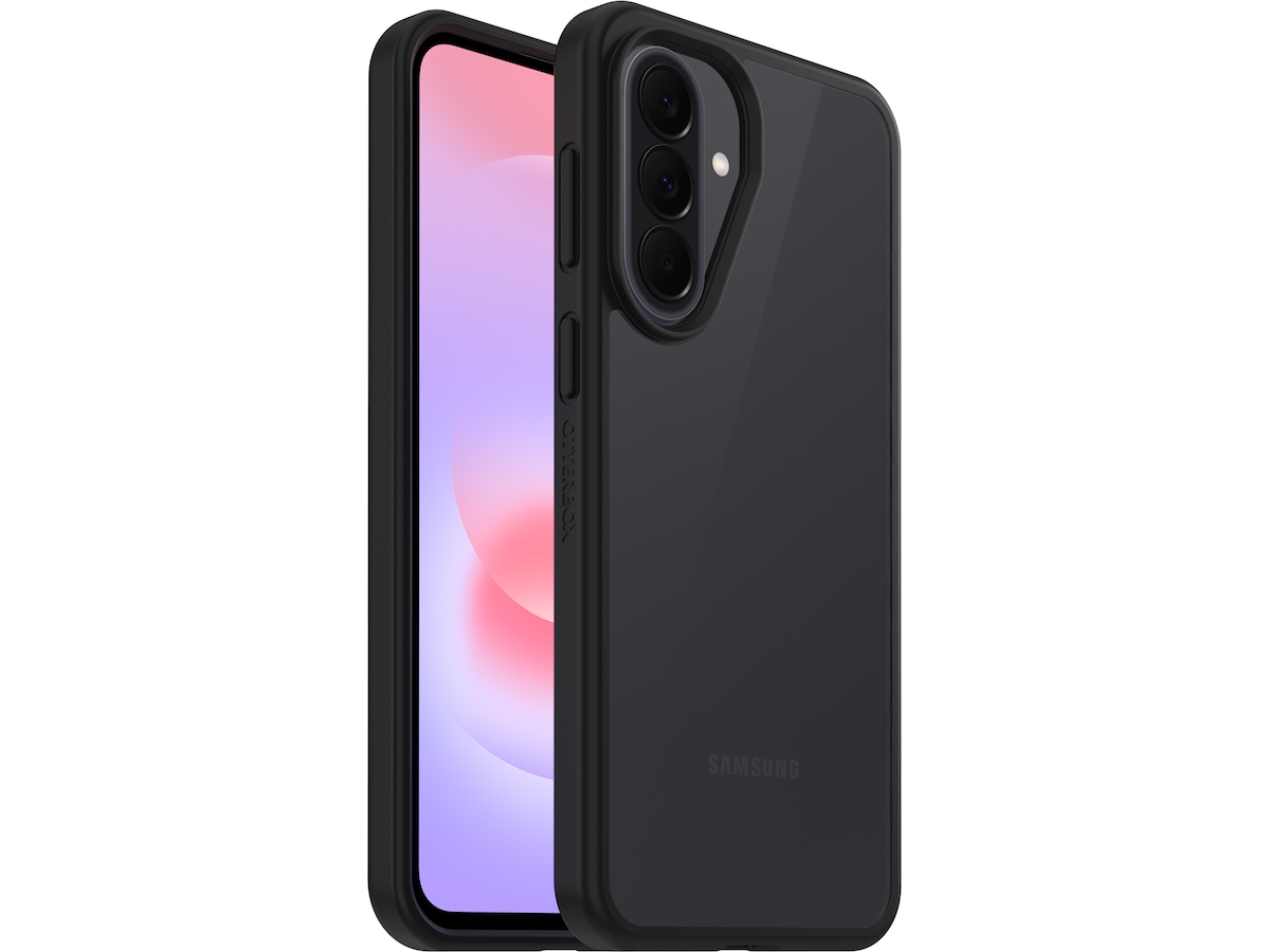 OtterBox Galaxy A37 5G React fodral (genomskinligt/svart) Mobilskal