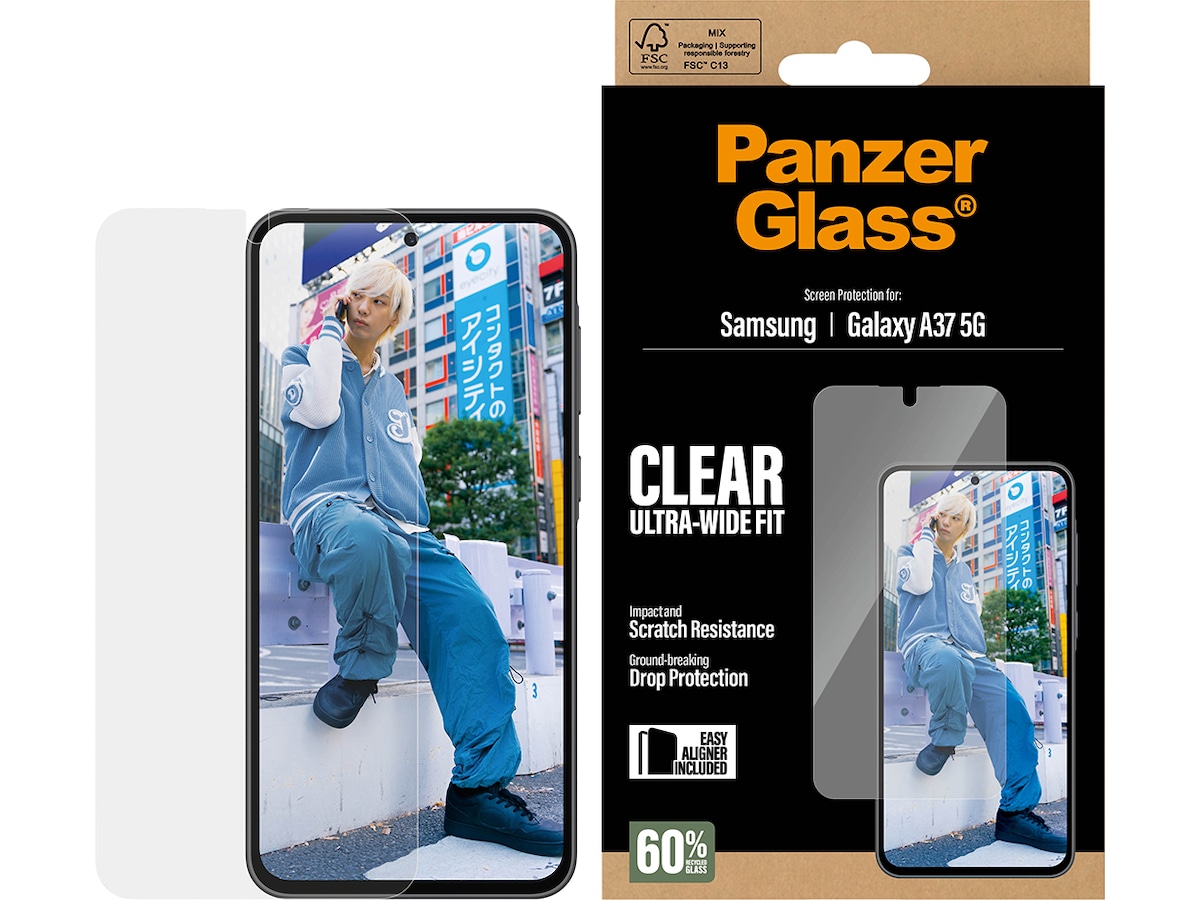 PanzerGlass Galaxy A37 5G Skärmskydd Skärmskydd mobiltelefon