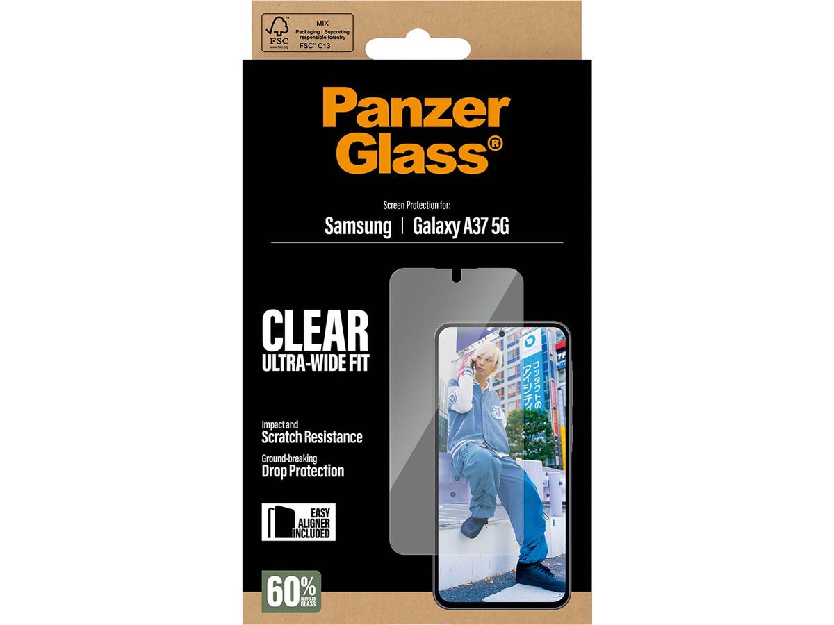 PanzerGlass Galaxy A37 5G Skärmskydd Skärmskydd mobiltelefon