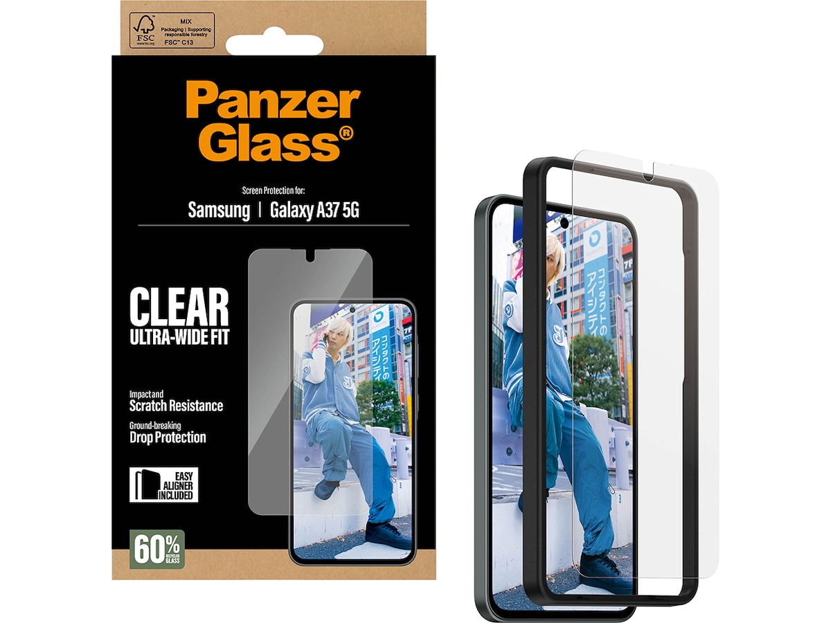 PanzerGlass Galaxy A37 5G Skärmskydd Skärmskydd mobiltelefon