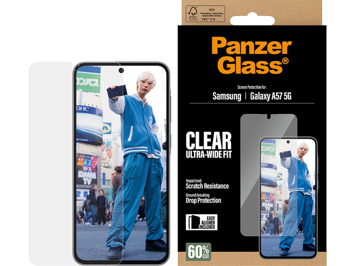 PanzerGlass Galaxy A57 5G skärmskydd Skärmskydd mobiltelefon