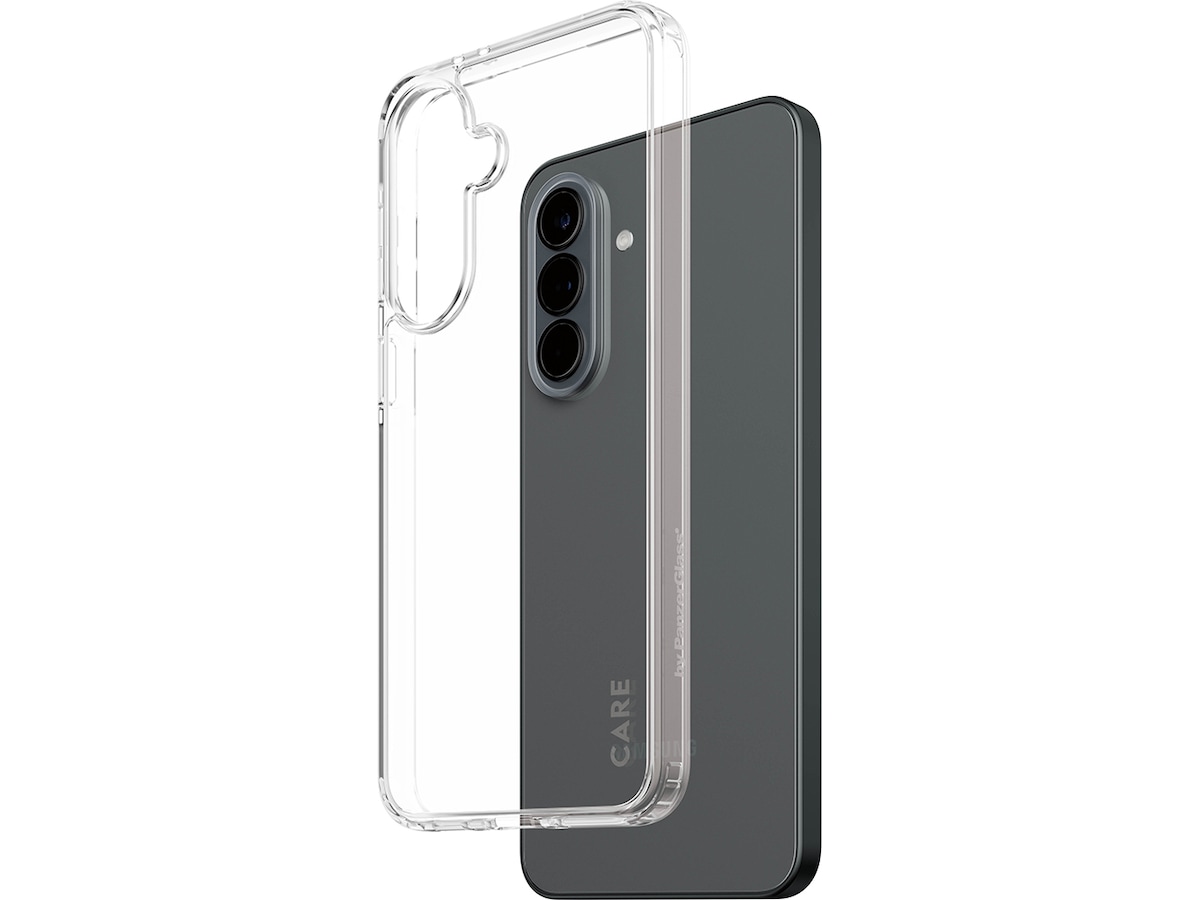 PanzerGlass CARE Galaxy A37 Urban Combat fodral (transparent) Mobilskal