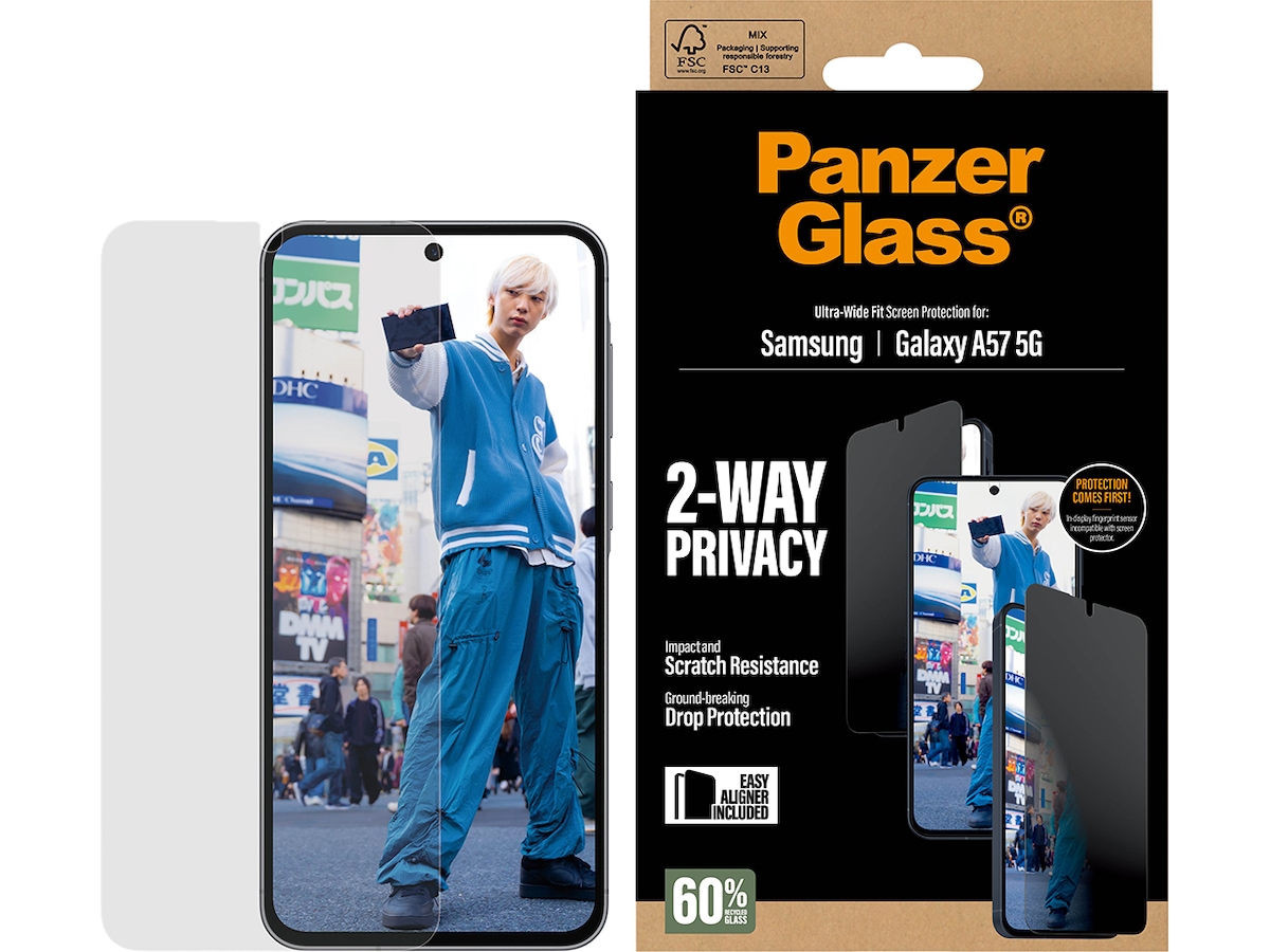 PanzerGlass Galaxy A57 5G Privacy Skärmskydd Skärmskydd mobiltelefon