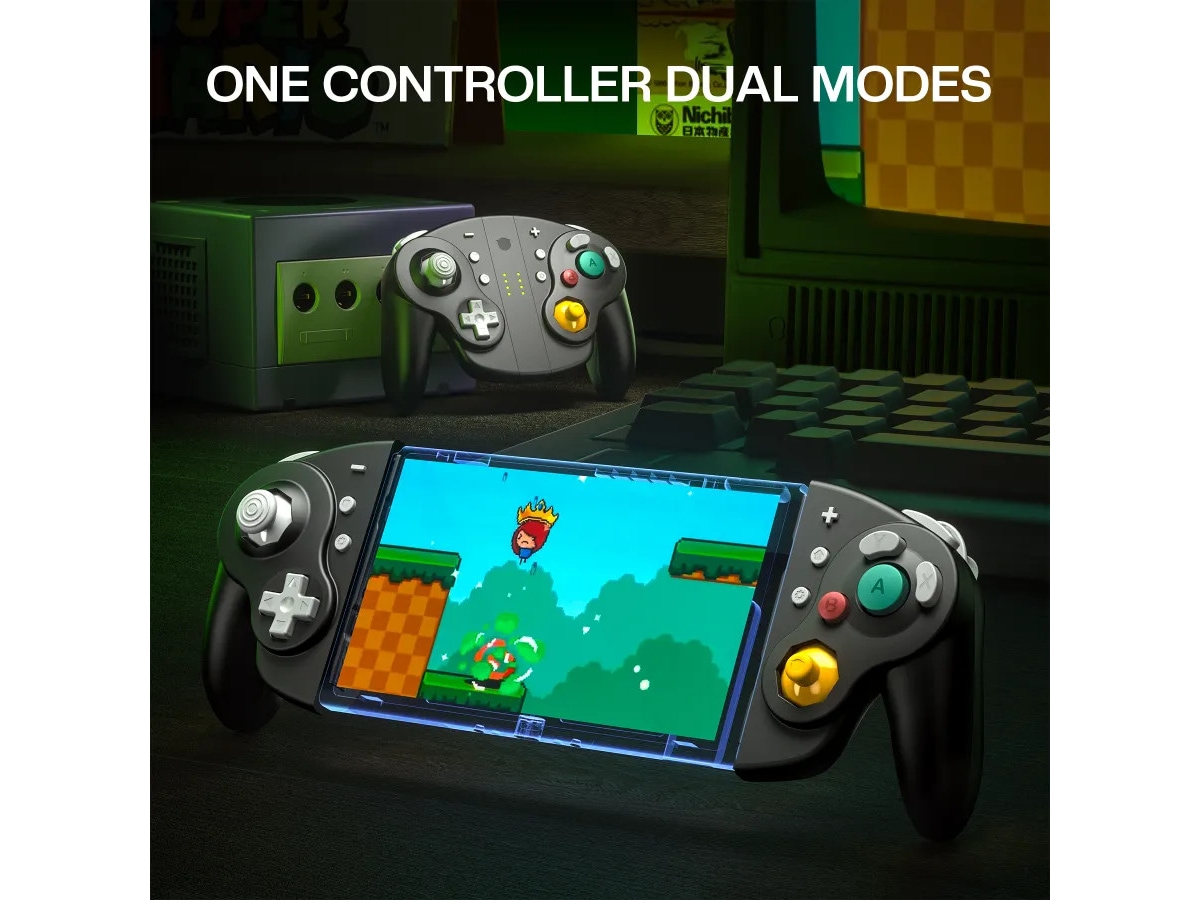 NYXI Wizard 2 Joy-Pad (svart) Tillbehör till spelkonsoler