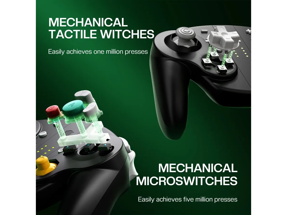 NYXI Wizard 2 Joy-Pad (svart) Tillbehör till spelkonsoler