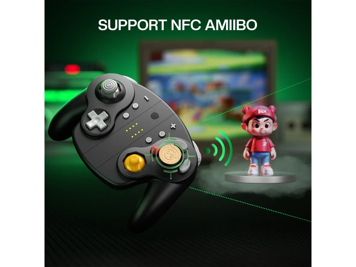 NYXI Wizard 2 Joy-Pad (svart) Tillbehör till spelkonsoler