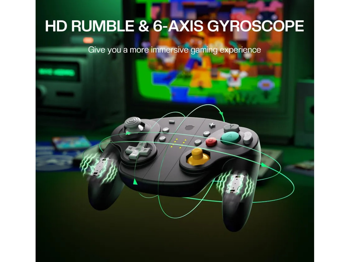 NYXI Wizard 2 Joy-Pad (svart) Tillbehör till spelkonsoler