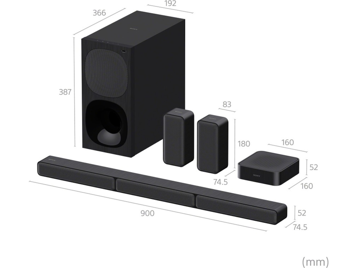 Sony HT-S40R 5.1 Home Cinema soundbar -B-Grade Demo Hi-Fi/stereo/DVD
