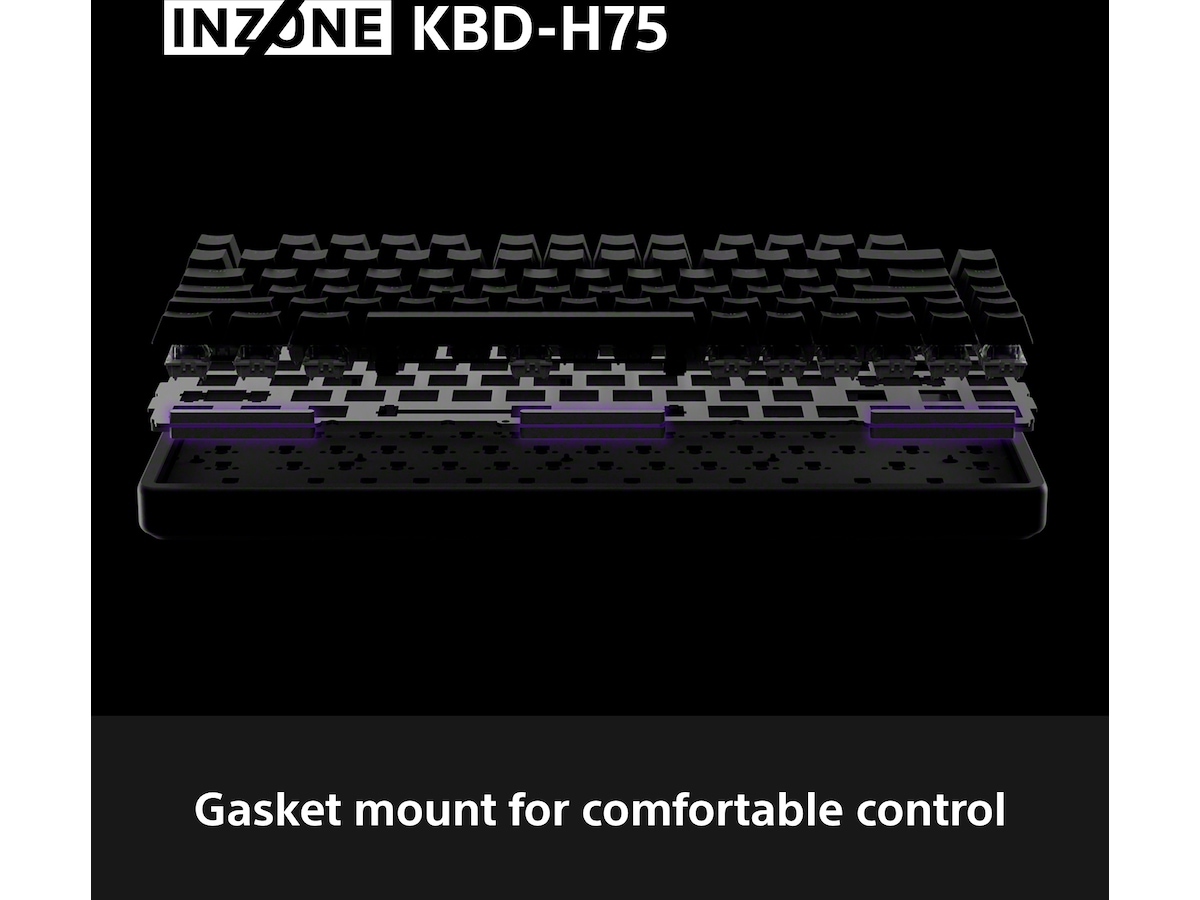 Sony INZONE KBD-H75 Gaming Tangentbord 75% TKL Gamingtangentbord