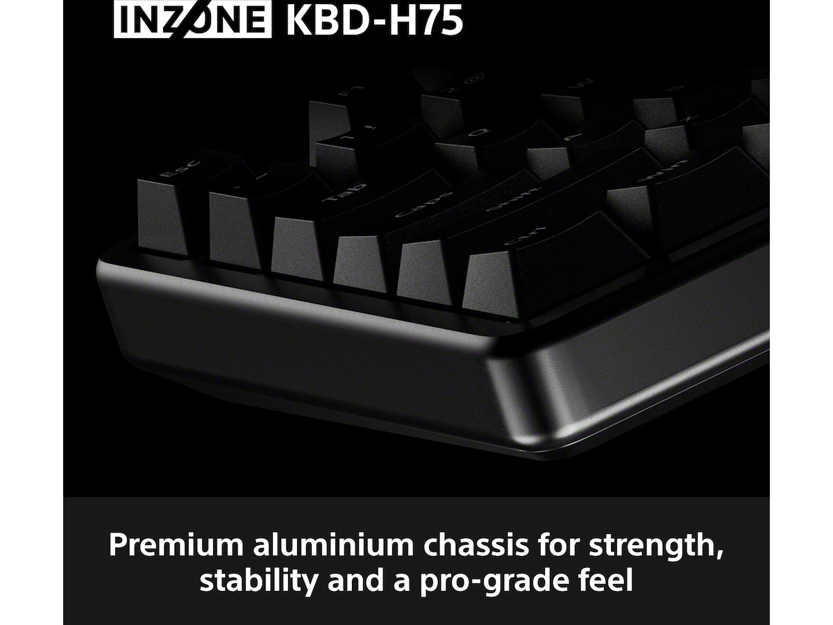 Sony INZONE KBD-H75 Gaming Tangentbord 75% TKL Gamingtangentbord