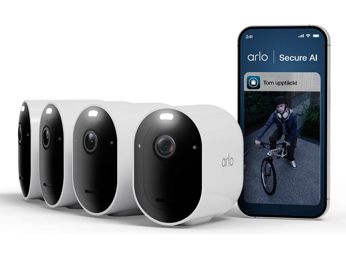 Arlo Pro 6 2K övervakningskamera 4-pack Övervakningskamera