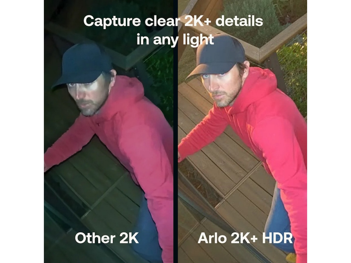 Arlo Pro 6 2K övervakningskamera 4-pack Övervakningskamera