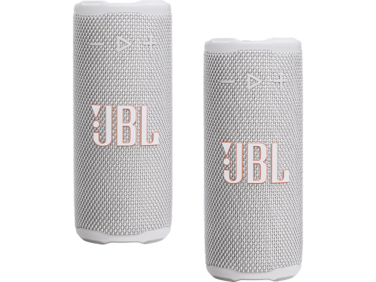 JBL Grip Trådlös Bluetooth Högtalare (vit) 2-pack Trådlös / Bluetooth högtalare