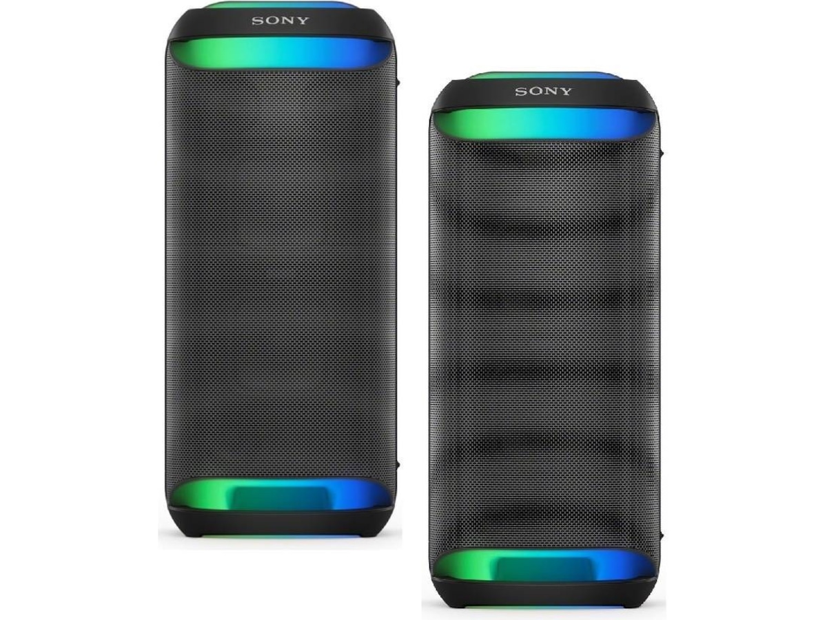 Sony SRS-XV800 Trådlös Högtalare 2-pack (Svart) Trådlös / Bluetooth högtalare