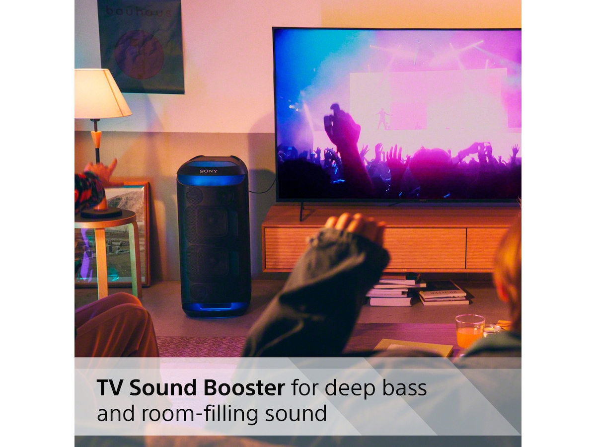 Sony SRS-XV800 Trådlös Högtalare 2-pack (Svart) Trådlös / Bluetooth högtalare