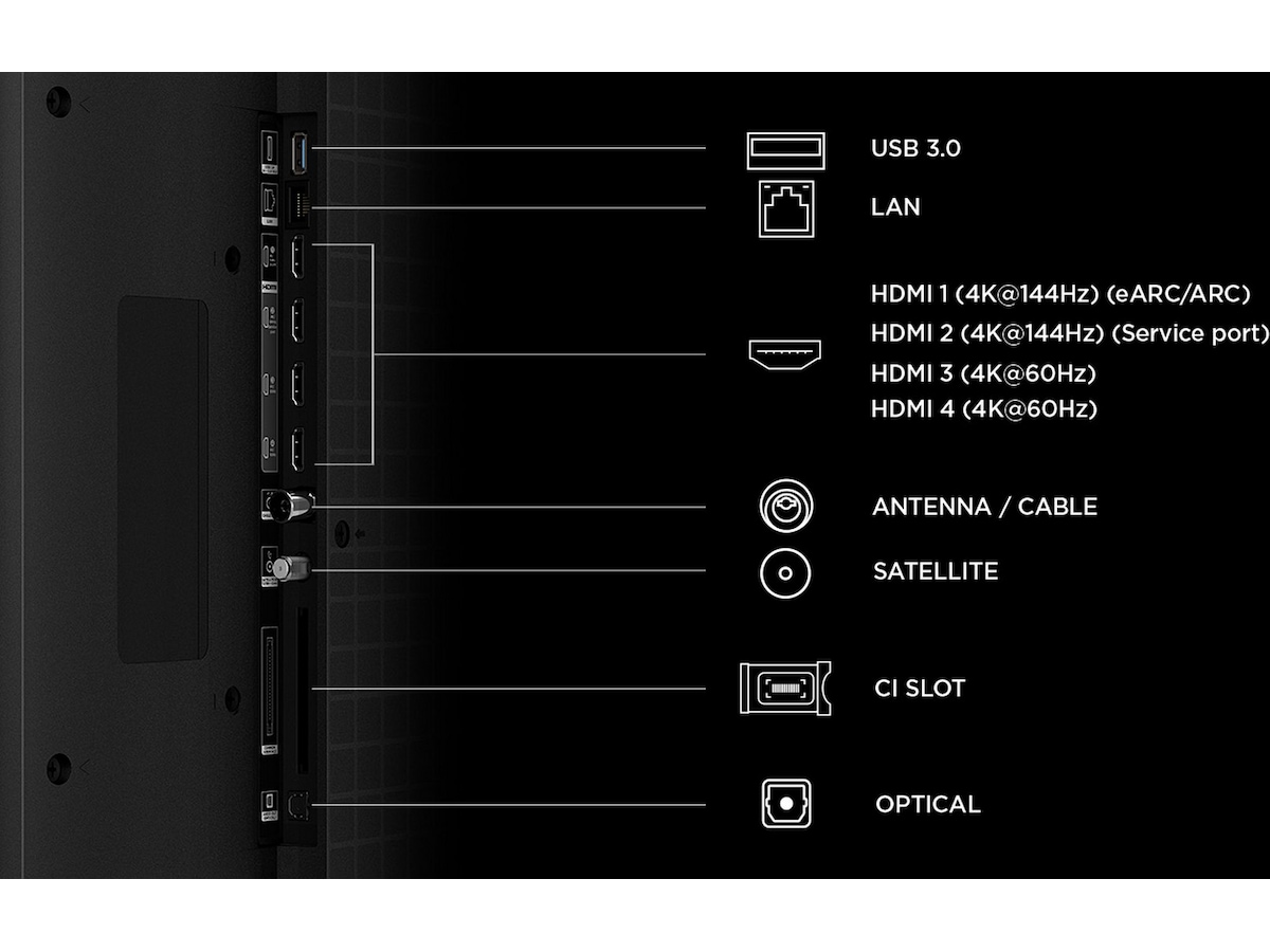 TCL 98" RM7L RGB-Mini LED Smart TV (2026) Över 80 tums TV