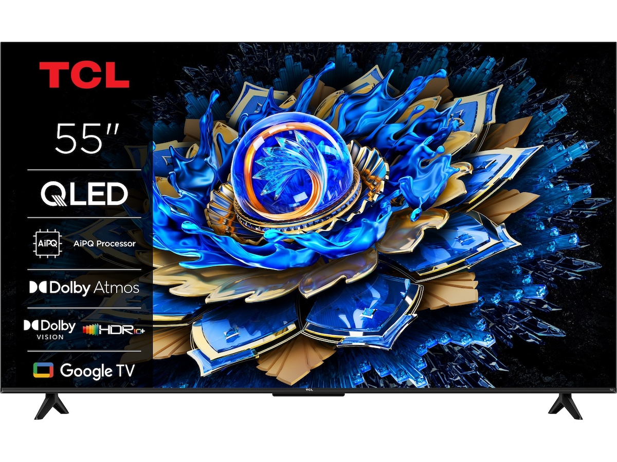 TCL T69C 55” QLED Smart TV 4K (2026) 50 - 59 tums TV