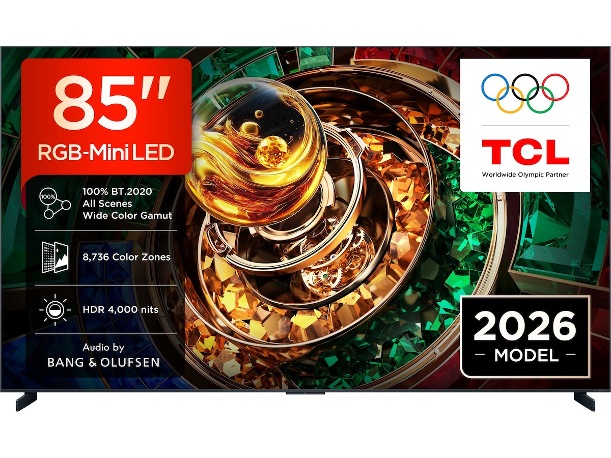 TCL 85" RM9L RGB-Mini LED 4K Smart TV (2026) Över 80 tums TV