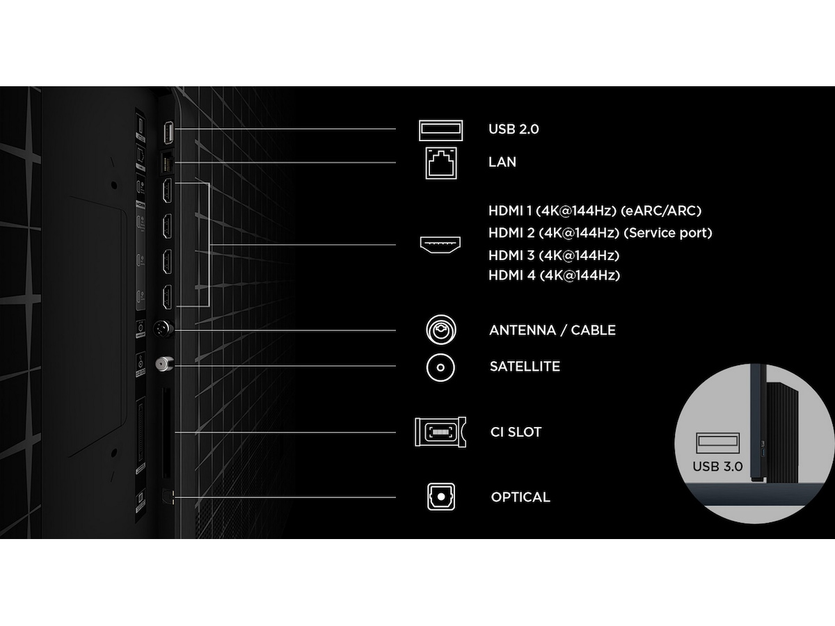 TCL 85" RM9L RGB-Mini LED 4K Smart TV (2026) Över 80 tums TV