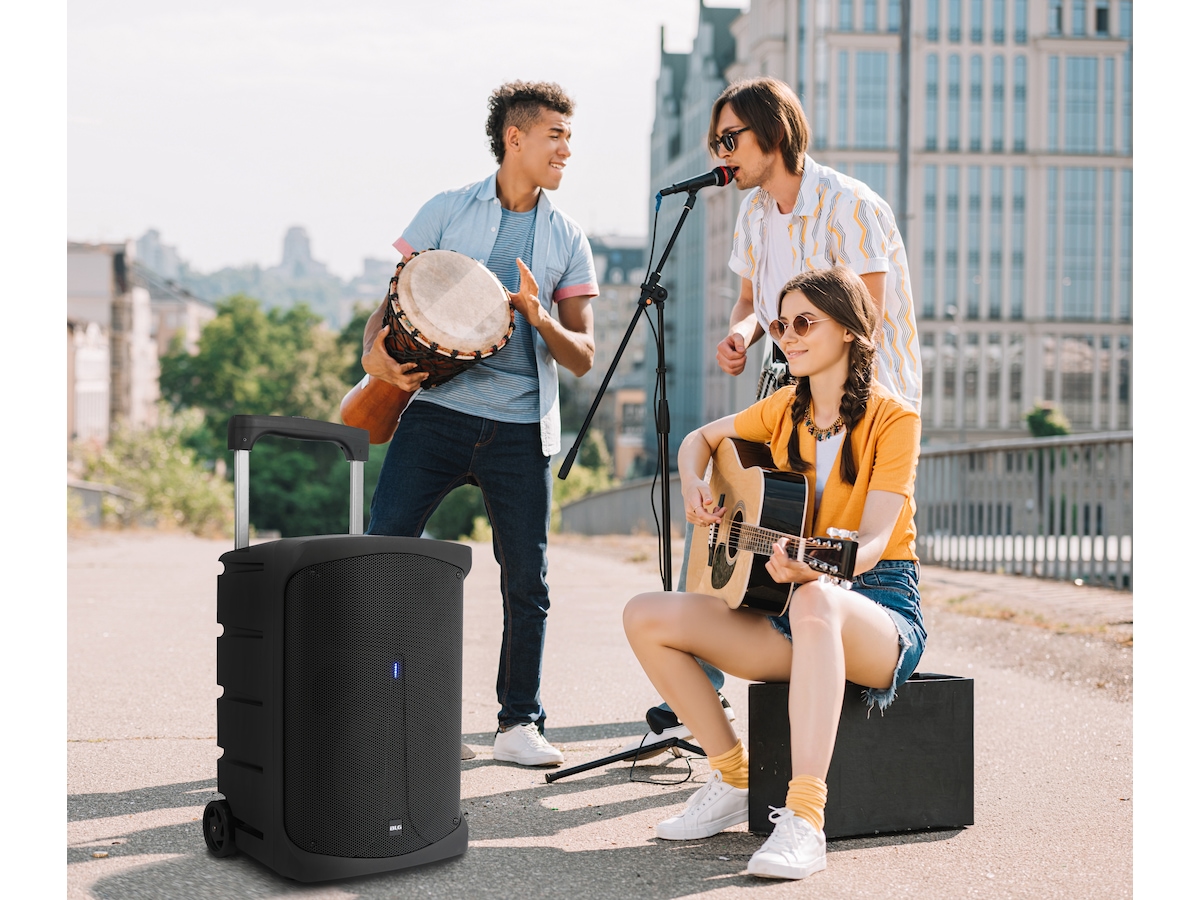 BLG Bärbart PA-system 100W RMS, Bluetooth Trådlös / Bluetooth högtalare