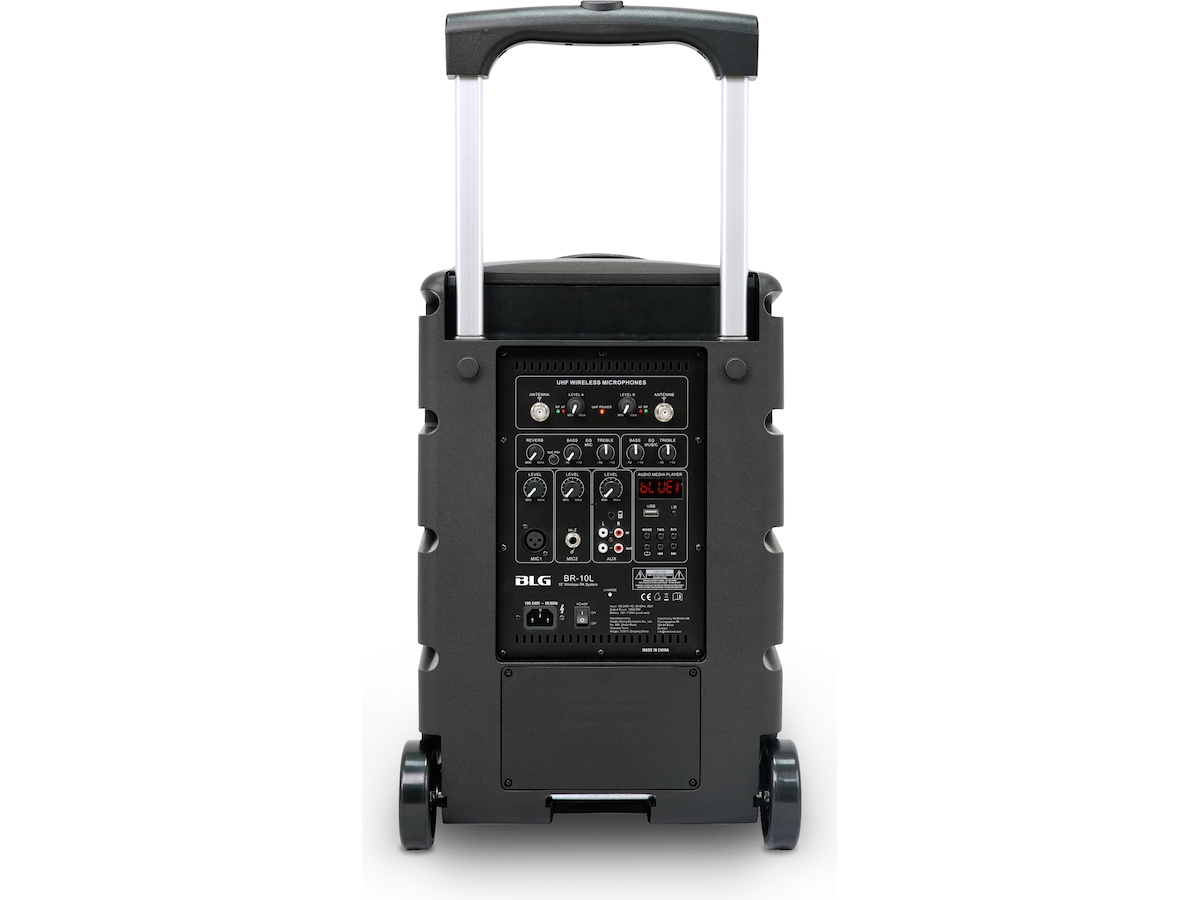 BLG Bärbart PA-system 100W RMS, Bluetooth Trådlös / Bluetooth högtalare